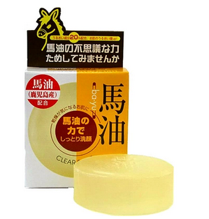 伊尤赛马油保湿透明洁面皂100g