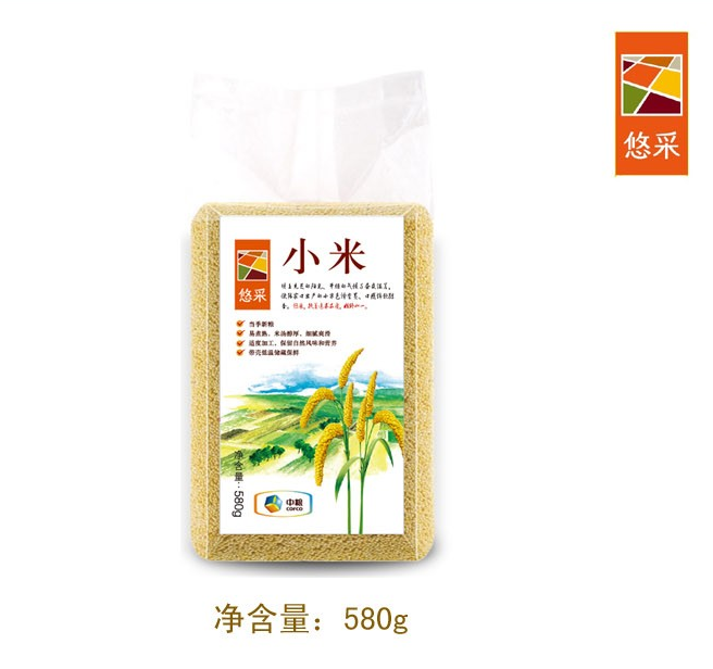 中粮悠采小米580g