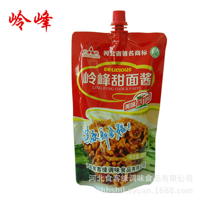厂家生产300克袋装甜面酱